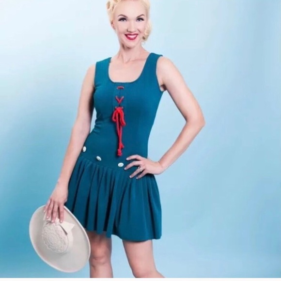 Tatyana Dresses & Skirts - Tatyana sailer retro nautical pinup dress